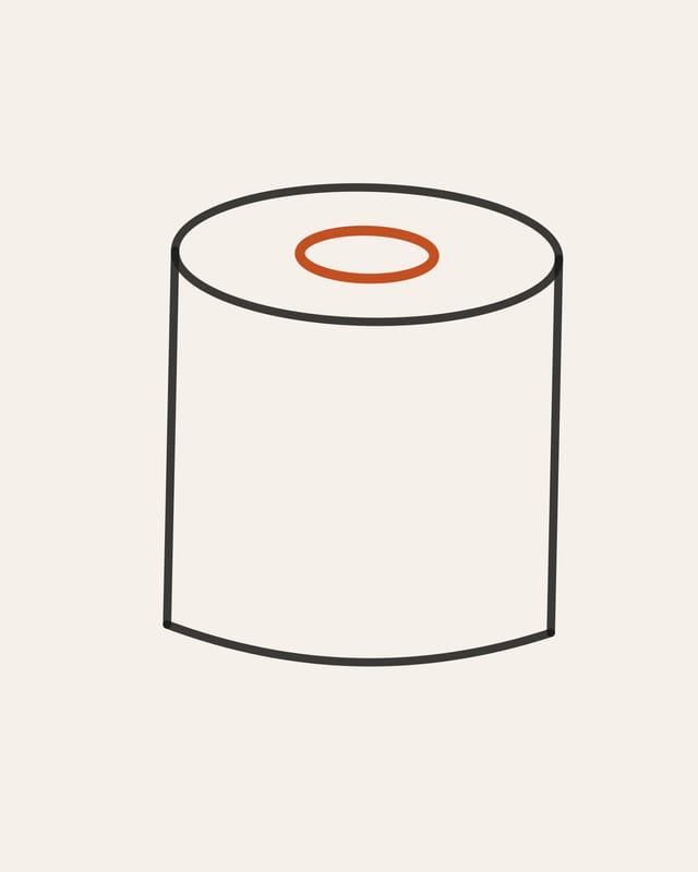 Toilet Rolls — studio view