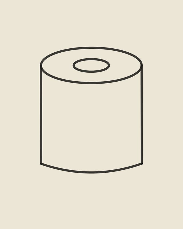 Kraft Wrapping Roll — studio view